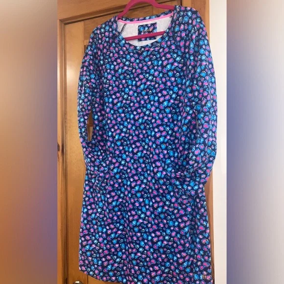 NWT Lilly Pulitzer Beach Comber Long Sleeve Dress with pockets - Picture 13 of 16